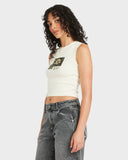 RVCA Garden Classic Tank - Antique White