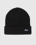 Unit Mens Headwear - Classic Beanie - Black