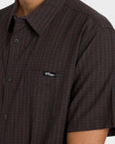 Billabong Mens Mogul Short Sleeve Shirt - Raven