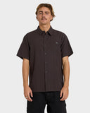 Billabong Mens Mogul Short Sleeve Shirt - Raven