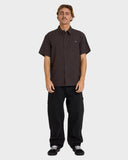 Billabong Mens Mogul Short Sleeve Shirt - Raven