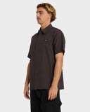 Billabong Mens Mogul Short Sleeve Shirt - Raven