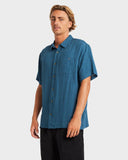 Billabong Mens Ricardo Short Sleeve Shirt - Real Teal