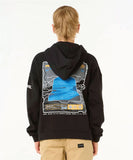 Rip Curl Pro 25 Hood-Kid - Black