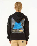 Rip Curl Pro 25 Hood-Kid - Black