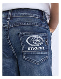 Saint Goliath Boys Overturned Jort - Dark Blue