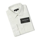 Mechmoto Tonal Shirt with Flocking - White