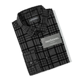 Mechmoto Tonal Shirt with Flocking - Black