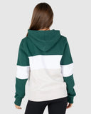 Unit Ladies Fleece - Hoodie - Coco - Forest Green