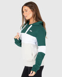 Unit Ladies Fleece - Hoodie - Coco - Forest Green
