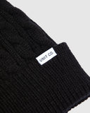Unit Ladies Headwear - Pom Beanie - Dusk - Black