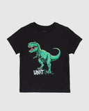 Unit Kids Tees - Rex - Black