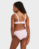 Roxy Daisy Check Bralette Set - Bonbon
