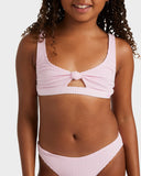 Roxy Daisy Check Bralette Set - Bonbon