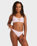 Roxy Daisy Check Bralette Set - Bonbon