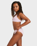 Roxy Daisy Check Bralette Set - Bonbon