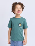 Saint Goliath Little Boys Smile Tee - Green
