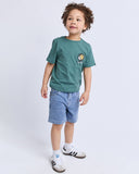 Saint Goliath Little Boys Smile Tee - Green