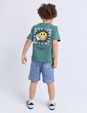 Saint Goliath Little Boys Smile Tee - Green