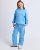 Eve Girl Sports Club Flare Trackpant - Blue