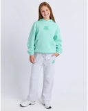 Eve Girl Sports Club Flare Trackpant - Snow