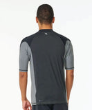 Rip Curl Drive UPF S/S Rashie - Black
