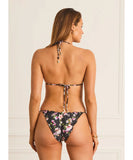 Heaven Aster Ivy Triangle Bikini Top - Multi