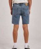 Thrills Destroyed Bones Mens Denim Shorts - Weathered Blue