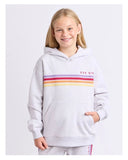 Eve Girl Retro Hoodie - Grey Marle