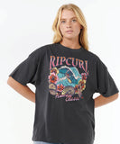 Rip Curl Summer Classic Heritage Tee - Washed Black