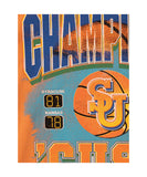 NCAA Syracuse 2003 Tournament Champs Tee - Vintage Orange