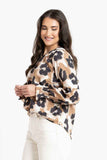 Seeking Lola Vienna Blouse - Roam Print