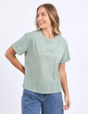 Foxwood Huntleigh Oversized Tee - Iceberg Green