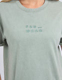 Foxwood Huntleigh Oversized Tee - Iceberg Green
