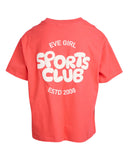 Eve Girl Sports Club Tee - Red