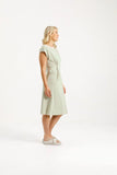 Homelee Aubrey Dress - Candy Apple Stripes