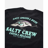 Salty Crew Cast Life Classic SS Tee - Black