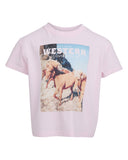 Eve Girl Western Little Girls Tee - Pink