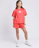Eve Girl Sports Club Tee - Red