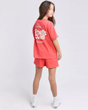 Eve Girl Sports Club Tee - Red