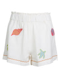 Eve Girl Sunrays Short - Vintage White