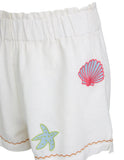 Eve Girl Sunrays Short - Vintage White