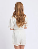 Eve Girl Sunrays Short - Vintage White