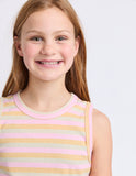 Eve Girl Callie Rib Tank - Pink