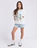 Eve Girl Almafi Coast Tee - Vintage White