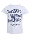 Eve Girl Sardines Tee - White