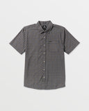 Volcom Scaler Stone Woven SS Shirt - Moonbeam