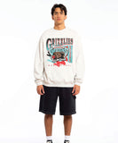 Mitchell & Ness Vancouver Grizzlies Pintbrush Crew - Silver Marle