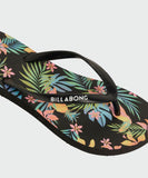 Billabong Girls In Da Jungle Thong - Black