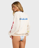 Billabong Lottie Hall Womens Crew Sweater - Salt Crystal